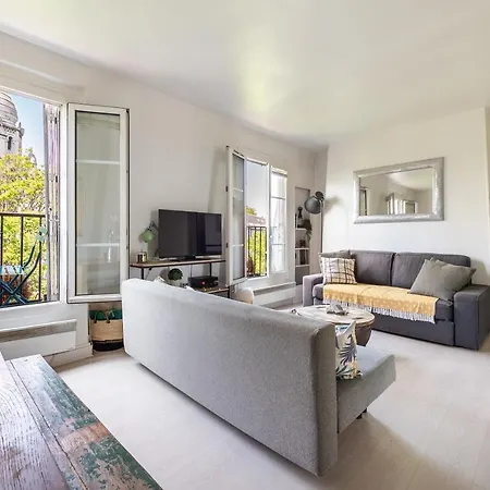 In Front Of The Sacre Coeur - 2 Bedrooms With Elevator